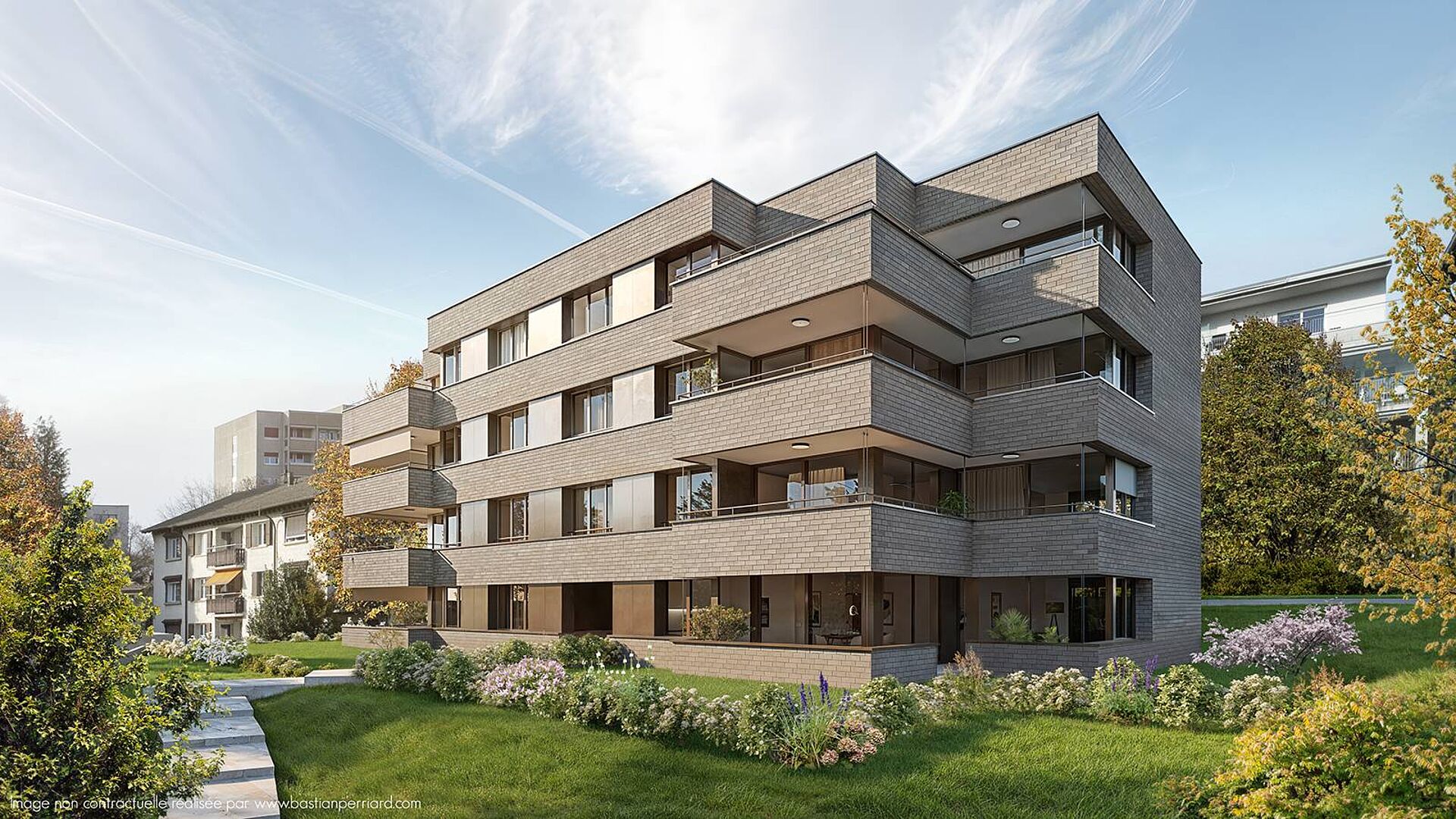 Appartement neuf de 4.5 pièces à Fribourg